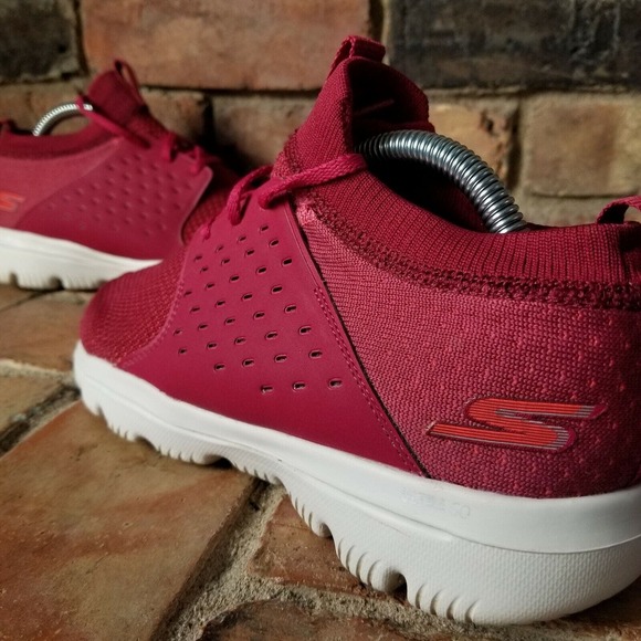 Skechers Women's Pink Ultra Go Sneakers EUC 8.5 ATHLEASURE - Picture 3 of 11